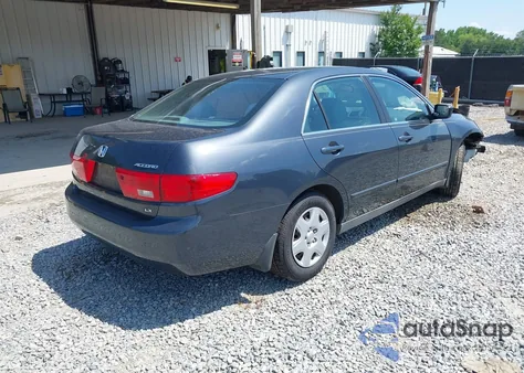 2005 Honda Accord 2.4 Lx from USA, damaged, VIN 1HGCM56465A115858